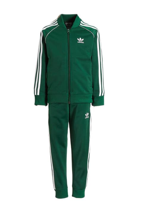 adidas trainingspak donkergroen|Adidas trainingspakken online.